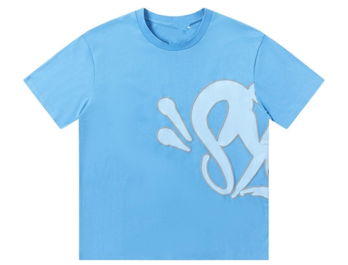 Syna World Logo T-shirt Blue - Image 1