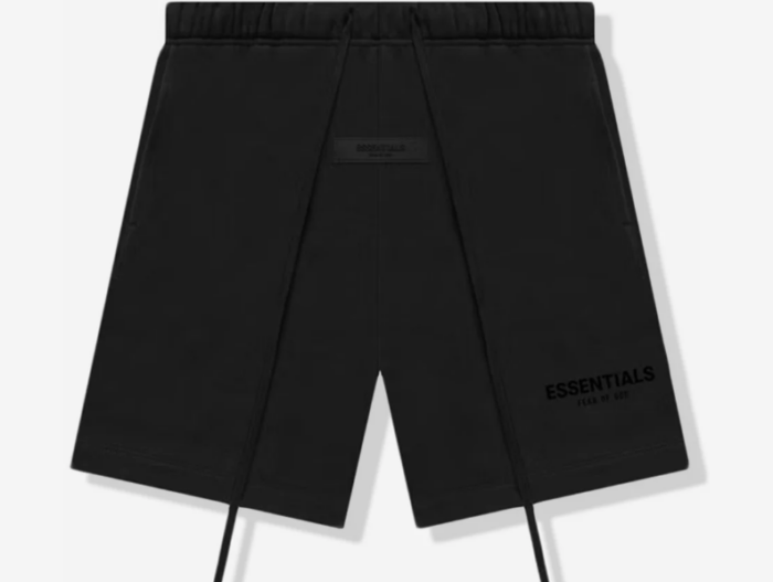 Fear of God Essentials Black Shorts - Image 1