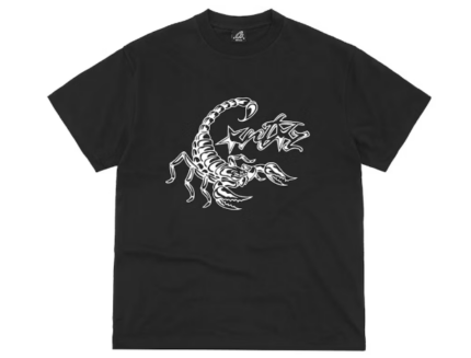 Corteiz Scorpion Allstarz Tee Black