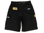 Corteiz Guerillaz 2022 Cargo Shorts Black - Image 2