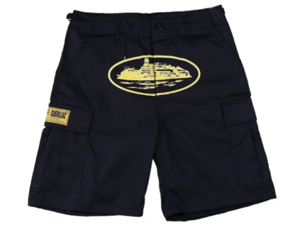 Corteiz Guerillaz 21' Black/Yellow Shorts