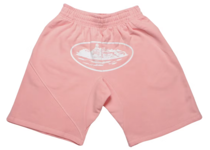 Corteiz Alcatraz Shorts Baby Pink