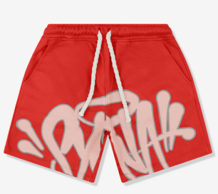 Syna World Logo Shorts red