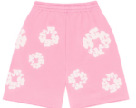Denim Tears The Cotton Wreath Pink Shorts - Image 2