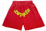 Sp5der OG Logo Sweatshort Red