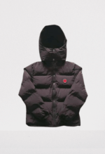 Trapstar Puffer Jacket Black With Red