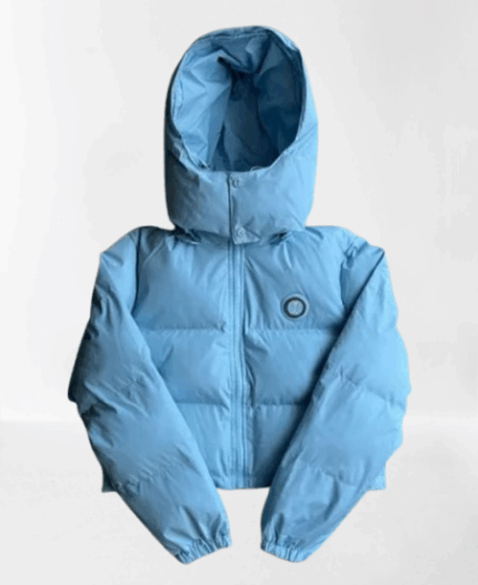 Trapstar Woman Puffer Jacket Baby Blue