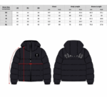Trapstar Decoded 2.0 Hooded Down Jacket in Ice Blue - Image 3