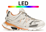 Balenciaga Track White Orange Led