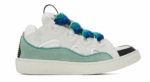Lanvin Curb Sneaker White Blue